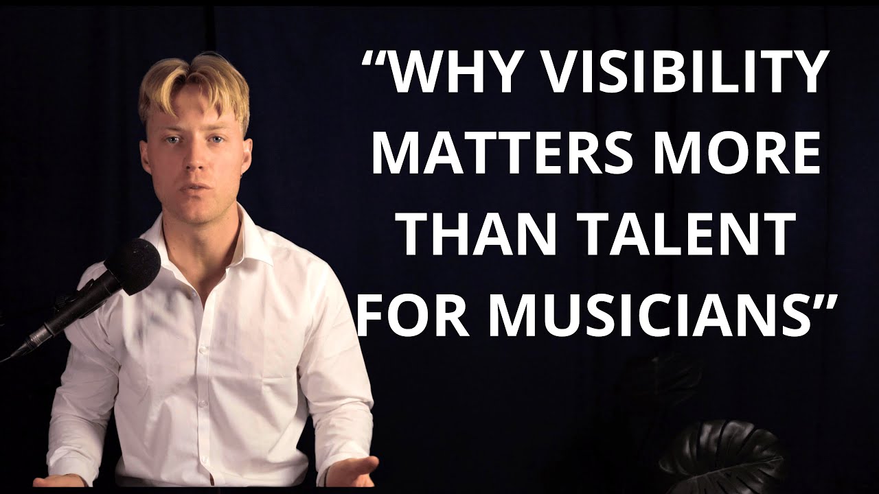 Oscar Jønsson: Why visibility matters more than talent for musicians